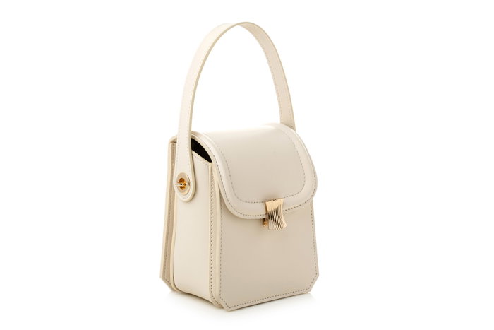 Vince Camuto Bolso Bandolera Crema en Polipiel